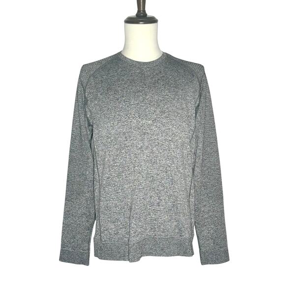 Lululemon | Men | Engineered Warmth Merino Marled Athletic LS Sweater | Large - Picture 2 of 15